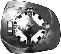 VAN WEZEL 3702832 -  Зеркальное стекло, наружное зеркало